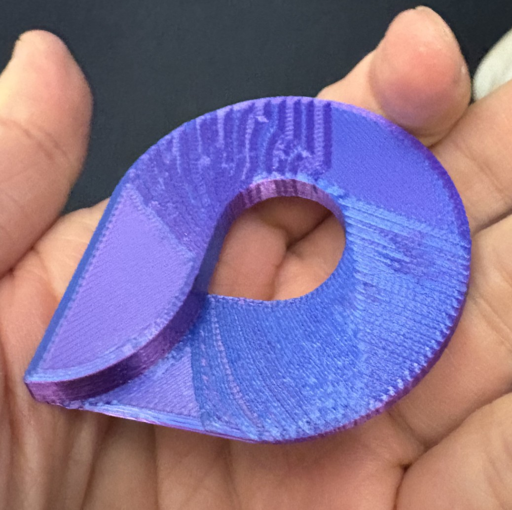 Purple 3d logo