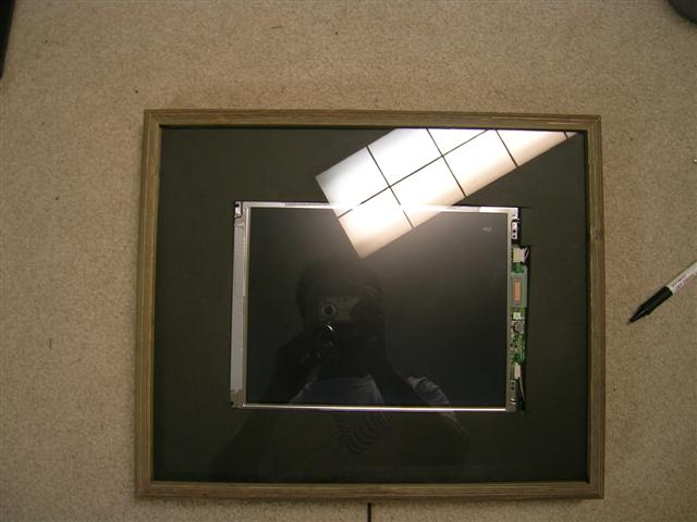 Frame without matting