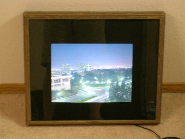 Finished frame